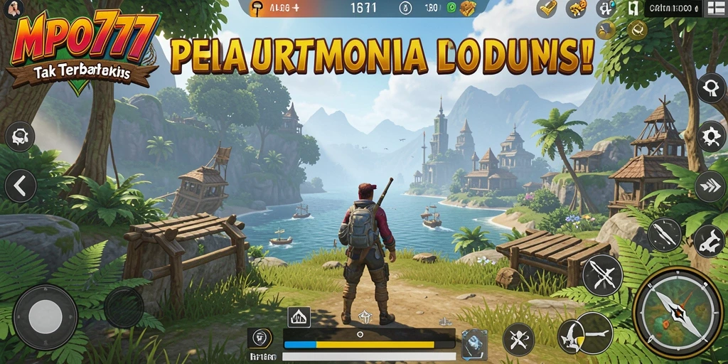 Screenshot MPO777 menampilkan gameplay Open World yang mendebarkan.