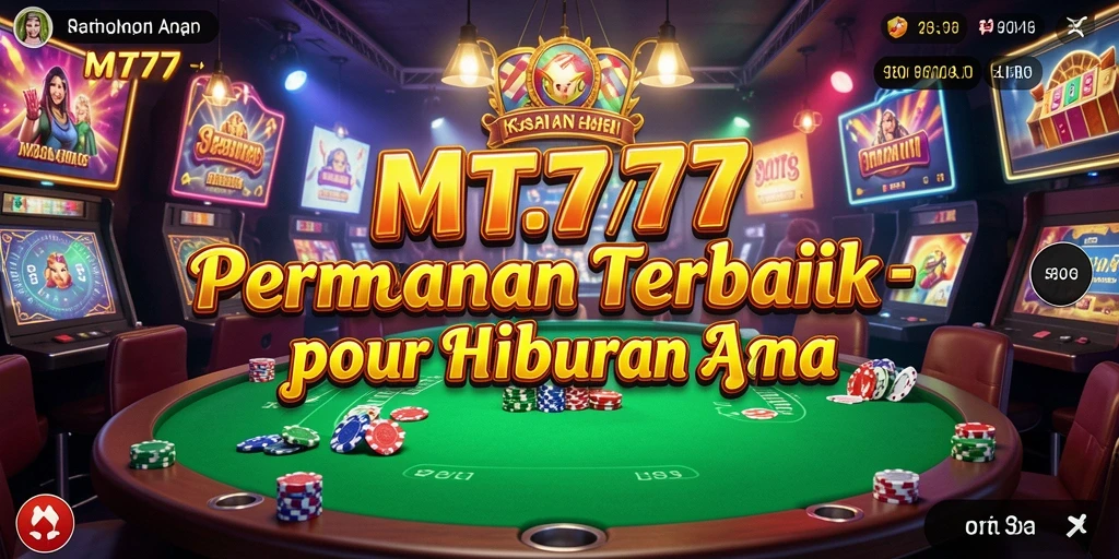 Tampilan gameplay yang menarik dalam aplikasi Kasino MT777.