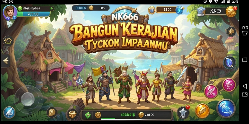 Gameplay NK666 yang menarik dan penuh tantangan dalam manajemen Tycoon.
