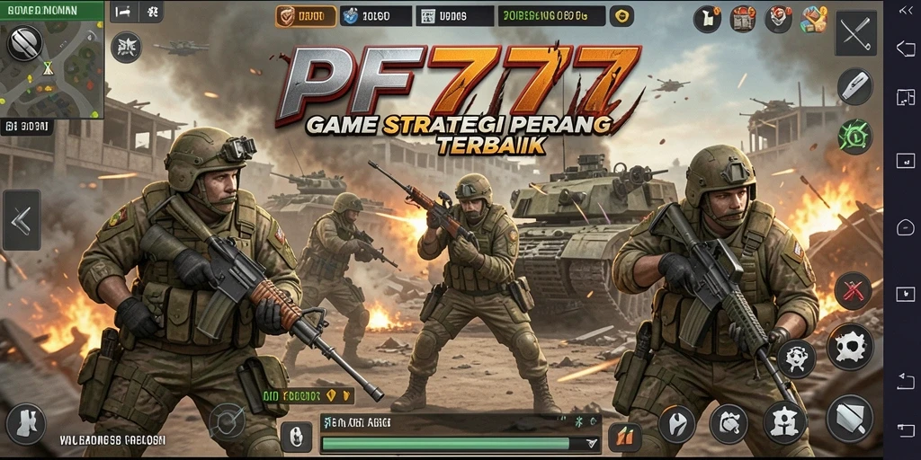 Tampilan gameplay PF777 yang seru dan strategis.