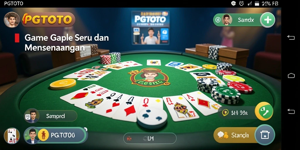 Gameplay seru PGTOTO dengan teman-teman!
