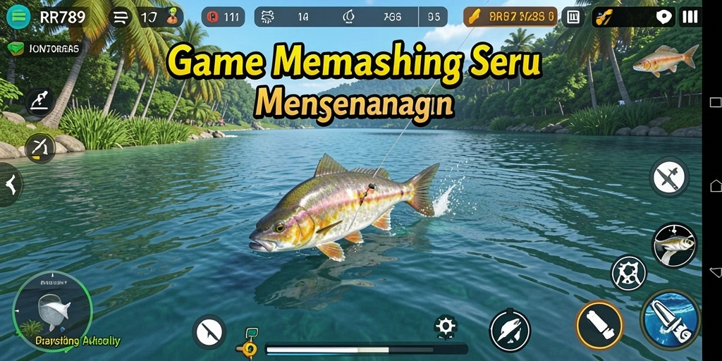 Tangkapan ikan yang menarik dan gameplay memancing yang seru.