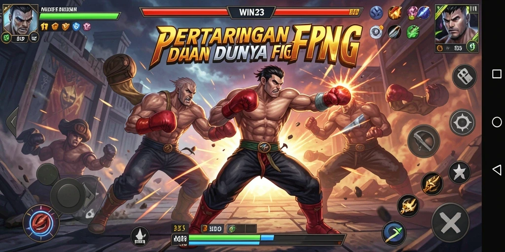 Gameplay seru WIN33 dengan aksi bertarung menegangkan.